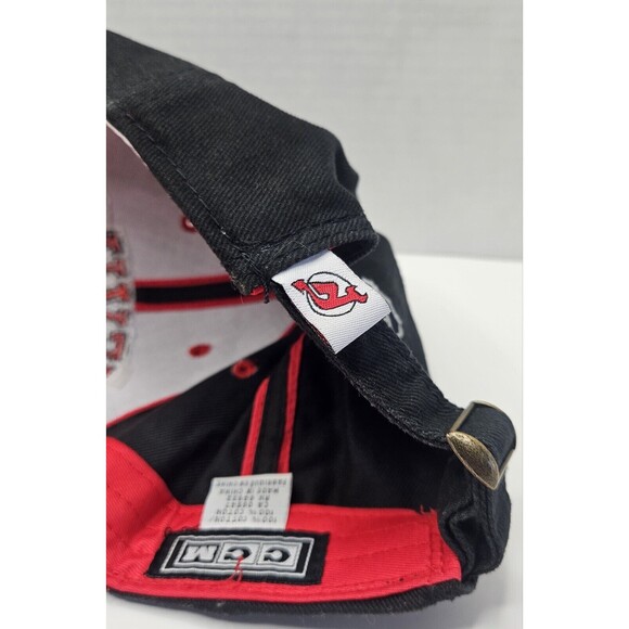 Vintage New Jersey Devils CCM Hockey Hat Cap Strapback NHL Black Men Adult Black - Picture 10 of 10